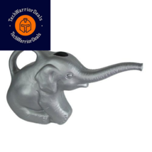 Union 63182 Elephant Watering Can, 2 Quarts, 0.5 Gallons, Gray, 2 quart, Gray  - £15.76 GBP