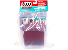 Standard Size 6 Blister Card Protectors for 1/64 Scale Blister Cards by Auto Wor - £29.29 GBP