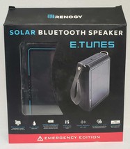 Renogy E.TUNES Solar Powered Bluetooth Speaker w/ 5000mAh Power Bank **RIP BOX** - £19.32 GBP