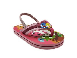 Baby Shark Flip Flops Size 5/6 9/10 or 11/12 Toddler Nickelodeon Pinkfong - £0.78 GBP