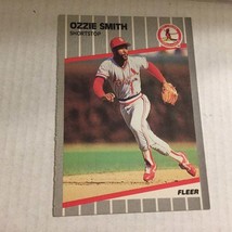 1989 Fleer St. Louis Cardinals Hall of Famer Ozzie Smith Trading Card #463 - $2.99