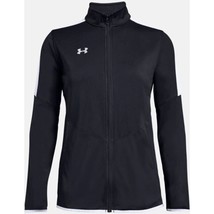 Under Armour Women Rival Knit 1/2 Turtleneck Jacket 1326774-001 Black Size Small - £39.50 GBP