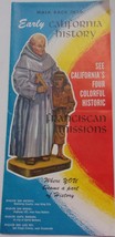 Vintage Franciscan Missions Early California History Brochure - $75.95 MXN