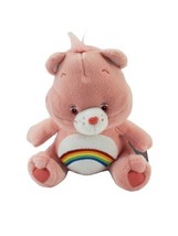 2002 CHEER Care Bears Plush Stuffed Animal Rainbow w Tags - £10.73 GBP