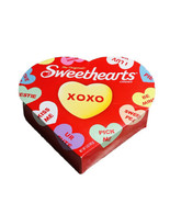 The Original Sweethearts Assorted Hard Valentine&#39;s Day Candy Box 5 Oz - £14.02 GBP