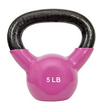 Sunny Health &amp; Fitness Sunny Vinyl Coated Kettlebell (5-Pound) - $959.24 MXN