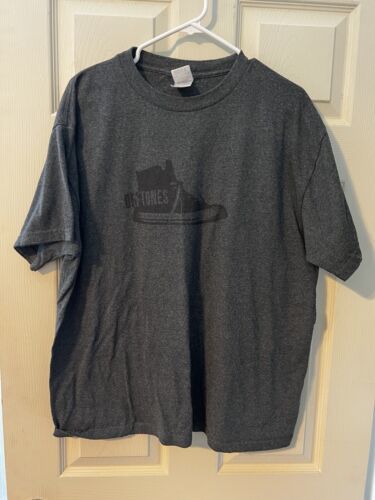 Vintage Deftones T Shirt Size XL Gray Sneaker Logo Band Metal Rock Converse - $30.00