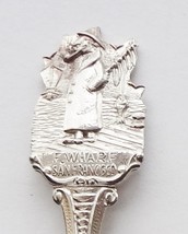 Collector Souvenir Spoon USA California San Francisco Fisherman&#39;s Wharf - £7.94 GBP