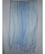 Blue metallic leopard print Fringe scarf Baby sling Carrier - $220.95 MXN