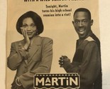 Martin Tv Series Print Ad Vintage Martin Lawrence Tisha Campbell TPA1 - £4.67 GBP