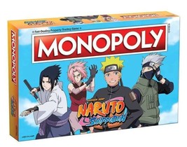 Naruto Shippuden MONOPOLY®  Age 8+   2-6 Players   60+ minutes  New  2021 - £29.79 GBP