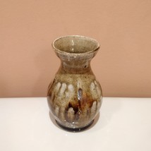Joseph Sand Pottery Vase, Studio Art Pottery, Ceramic Bud Vase, Curry Wilkinson