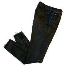 Free People Goldie High-Rise Skinny Jeans Womens W28 Distress Charcoal A... - $29.38