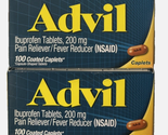 2x 12/27 Advil Pain Reliever and Fever Reducer, Pain Relief Medicine wit... - $15.34