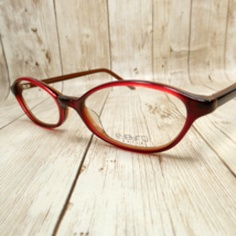 EyeBro Optix Burgundy Brown Oval Eyeglasses FRAMES - EO-5017 48-17-140 H... - $29.65