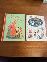 Lot Of Mother Goose By Gyo Fujikawa &amp; The Blue Fairy Book Large Hardcover Books: - £8.30 GBP