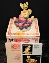 Enchantica 1988 Snappa Climbs High Hand Decorated Dragon Figurine in Box - £23.98 GBP