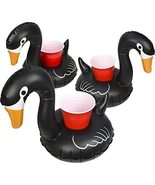 3PC,Inflatable Pool Drink Holders, Designed in US, Black Swan, Unicorn, Flamingo - £7.85 GBP - £15.71 GBP