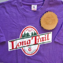 Largo Trail CERVEZA montaña Brewers LOTE Vtg Camiseta + Tronco Posavasos Vermont - £36.09 GBP