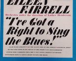 I&#39;ve Got a Right to Sing the Blues - Vinyl LP Record [Vinyl] eileen farrell - $11.71