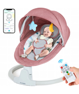 Baby Swing for Infants - APP Remote Bluetooth Control, 5 Speed Settings,... - $97.73