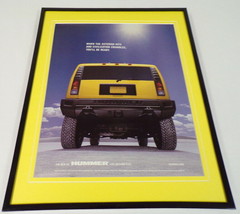 2002 Hummer H2 Framed 11x14 ORIGINAL Advertisement - £27.24 GBP