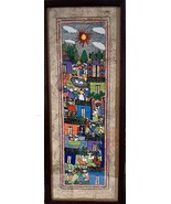 Framed Parchment Latin Theme - $65.00