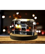 LED Base included | Aries Zodiac Sign 3D Engraved Crystal Keepsake Gift - $39.99+