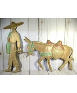 Wall Hanging Southwest &quot;Sexton &amp; Burrow&quot; Donkey VINTAGE Mexico Metal 13+. - $12.77