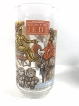 1983 Star Wars Burger King Coca Cola Ewok R2D2 C3PO Return of the Jedi Glass - £10.20 GBP