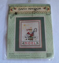 Bucilla Daisy Kingdom Counted Cross Stitch Kit - Noel Bunny 82884 1991 NEW - $11.99