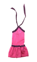 Barbie 1983 Superstar Fashion Fun #7500  Pink &amp; Purple Dress - £4.57 GBP