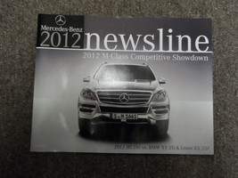 2012 Mercedes Benz M Classe M Newsline Competitive Showdown Manuel OEM Offre - £10.18 GBP