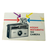 KODAK 104 CAMERA INSTAMATIC® INSTRUCTION MANUAL ~ ORIGINAL &quot;NO RIPS/MARKS&quot; - $8.67 CAD
