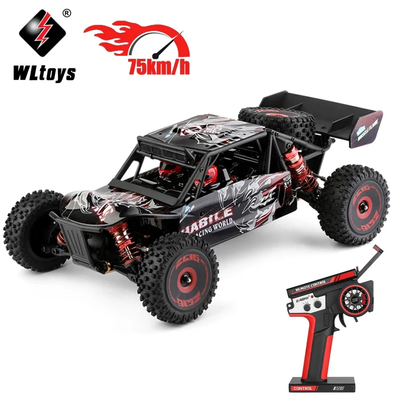 WLtoys 1/12 124016 RC Car 75km/h High Speed Remote Control Truck 124018 ... - £167.53 GBP+
