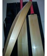 Plain Custom Hand Made English Willow Cricket Bat 41 mm Big Edges Same GM - £109.04 GBP