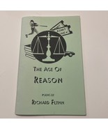 Richard Flynn The Age Of Reason 1993 poetry chapbook hawkhead press - $243.92 MXN