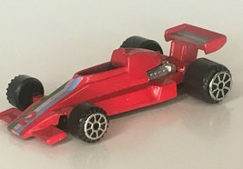 Red Race Car Toy Vintage 1980&#39;s Racecar 1985 Open Wheel F1 Sporty Car 3&quot; - £3.18 GBP