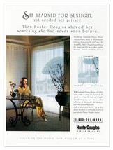 Hunter Douglas Luminette Privacy Sheers Vintage 1997 Full-Page Magazine Ad - $13.30 CAD