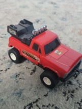 Vintage Rare ERTL POWRTRONS Zoomer Transformer Toy Robot 4 x 4 Red Jeep ... - $13.50