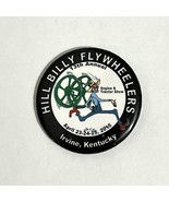 Engine &amp; Tractor Show Button Pinback Hill Billy Flywheelers Irvine Ky Ap... - $7.57