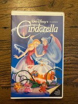  Walt Disney&#39;s Classic Cinderella Vhs Black Diamond - £14.67 GBP