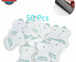 50 Pcs Snap On Replacement Electrode Pads Cable For Digital Tens Unit Th... - £15.97 GBP