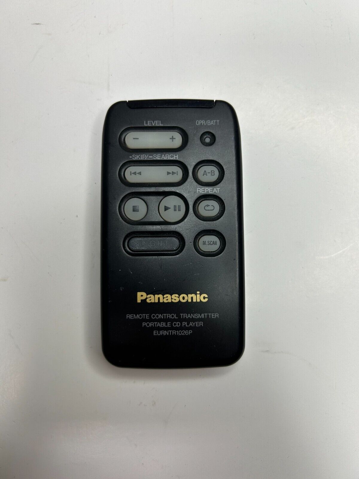 Panasonic EURNTR1026P Remote for Portable CD SLS600C SLS650C SLS651C SLXP570C  			
