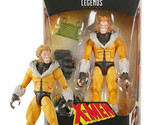 Marvel Legends Series X-Men Sabretooth 6&quot; Figure with Bonebreaker BAF Pi... - £13.49 GBP