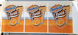 Sunkist Orange Float Preproduction Advertising Art Work Arrow Ice Cream 2007 - $18.95