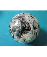 Clark Studios   Paperweight Marbleized  31/2 &quot; PPWA - $109.66 CAD