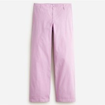 New J Crew Women Sailor Heritage Chino Pants Violet Purple Sz 30 Mid Rise Cotton - £46.70 GBP