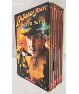 Indiana Jones 4 Boxed Set 2008- Last Crusade, Raiders, Temple Of Doom, C... - £15.55 GBP