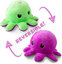 Octopus Plushie Reversible Green-Purple Original Fast Shipping - £24.00 GBP